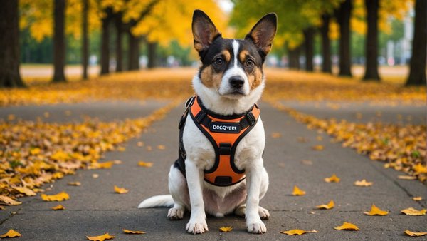 Découvrez notre collection colorée de harnais pour chien